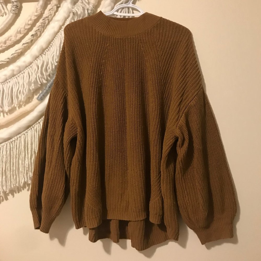Balloon Sleeve Sweater